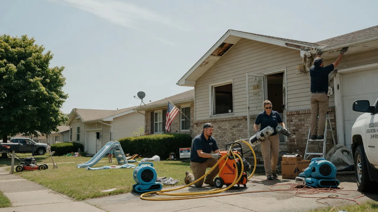 Water Damage Restoration in Bally, PA near me